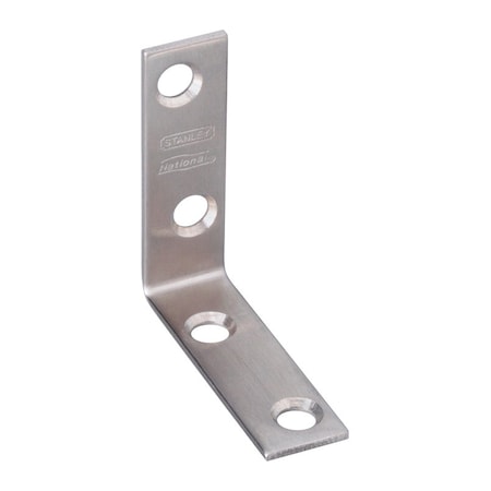 National Hardware National Hardware 2 in. H X 5/8 in. W Stainless Steel Inside Corner Brace N348-318